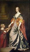 Anthony Van Dyck Portrait of Mary Villiers Spain oil painting artist